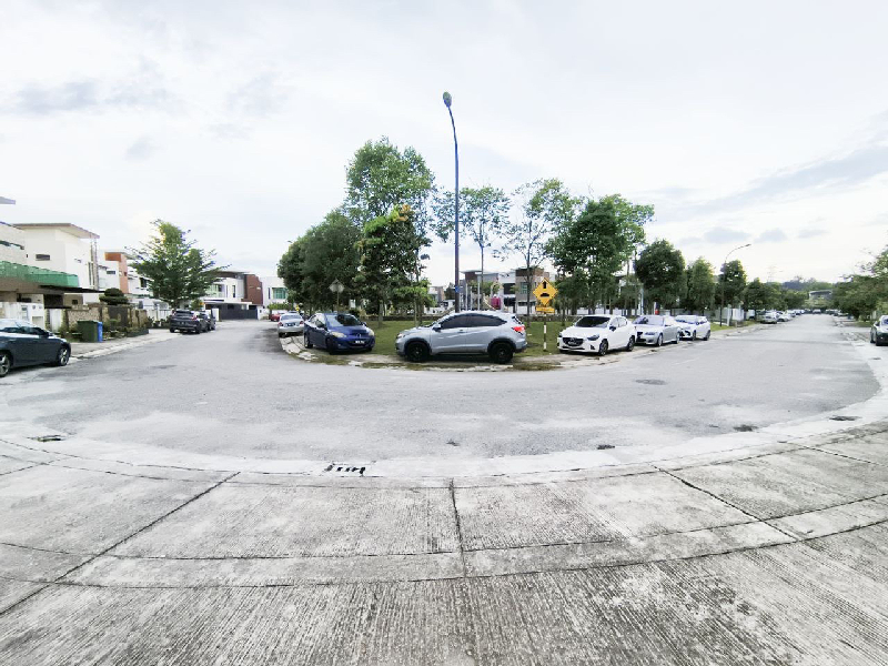 Semi-D 2 Storey End Lot Spacious Land Facing Open, Nice Number Citrina, Alam Impian - photo 4
