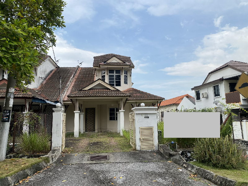 END LOT Double Storey Terrace House Seksyen 8 Shah Alam