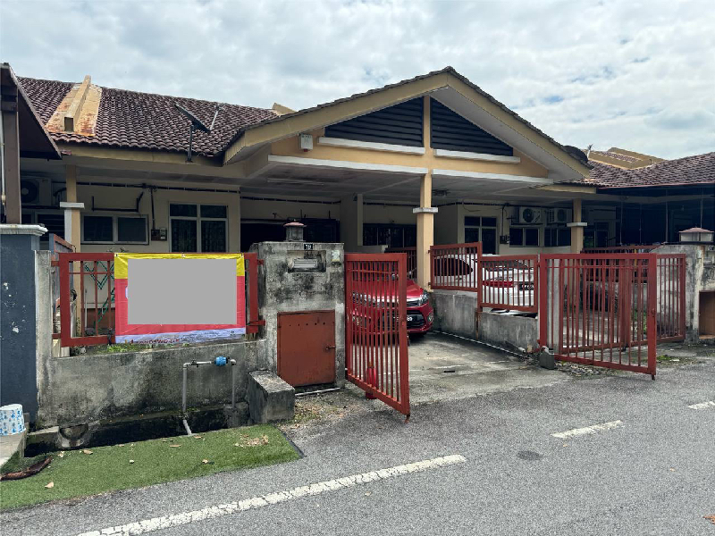 FACING OPEN Single Storey House Type Alpinia Jalan Kebun Nenas Bandar Putera 2 Klang