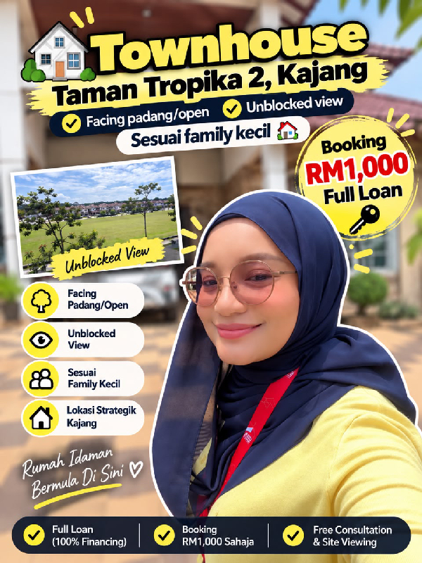 Townhouse Taman Tropika 2, Kajang