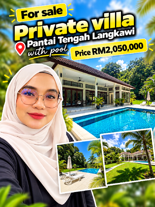 FOR SALE | SINGLE STOREY PRIVATE VILLA WITH POOLPANTAI TENGAH, LANGKAWI - photo 1