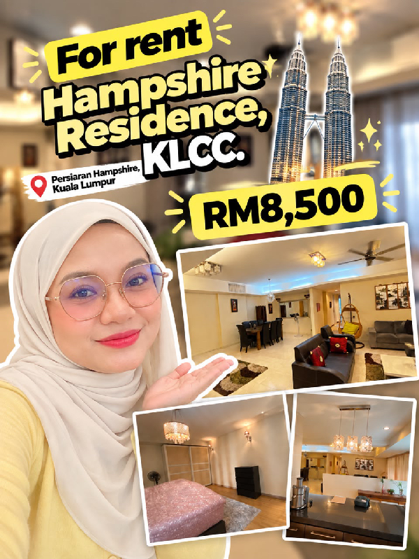 FOR RENT | HAMPSHIRE RESIDENCE @ PERSIARAN HAMPSHIRE, KLCC