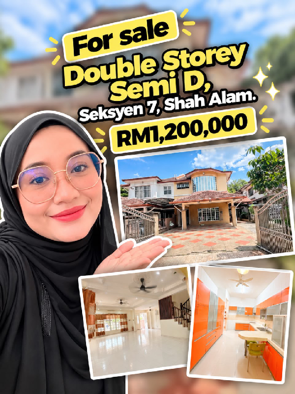 FOR SALE | 2-STOREY SEMI-DSeksyen 7, Shah Alam | Near i-City - photo 1