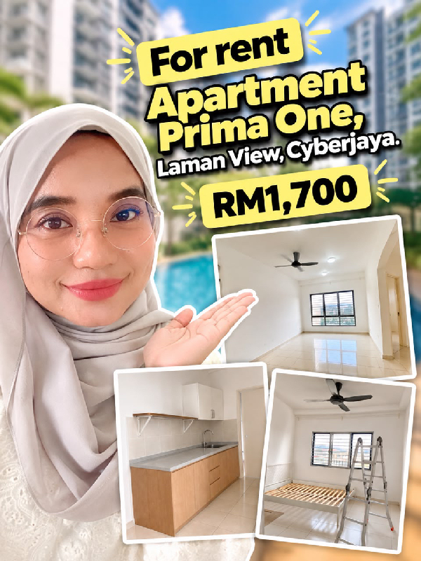 FOR RENT | PR1MA ONE, LAMAN VIEW, CYBERJAYA
