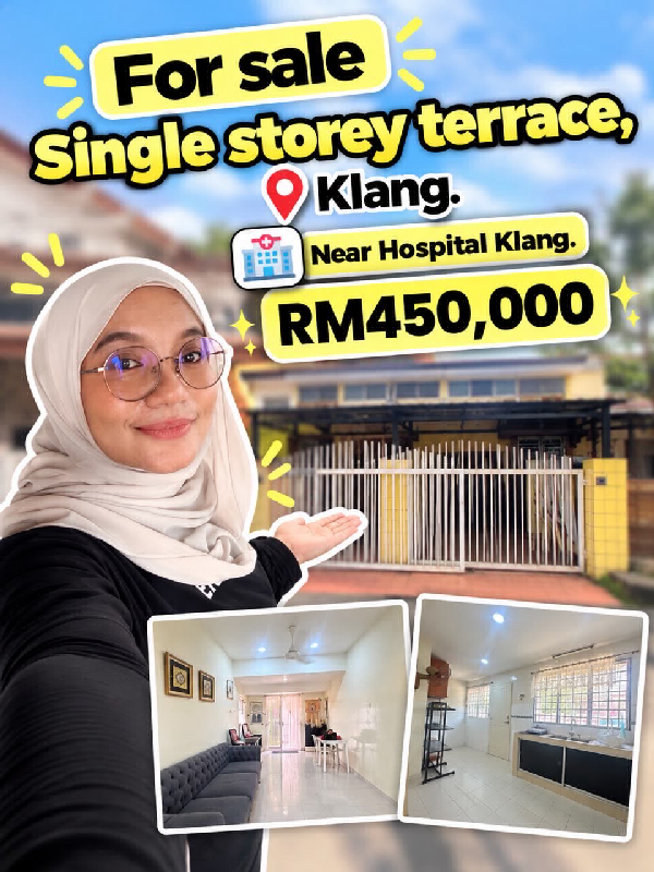 FOR SALE | FULLY RENOVATED 1-STOREY HOUSEPetaling, Klang, Selangor | Near Hospital Klang