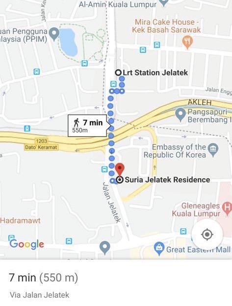 SURIA JELATEK RESIDENCE WALKING DISTANCE TO LRT - photo 2