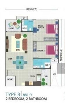 FULLY FURNISHED Suria Putra Service Residence - photo 9