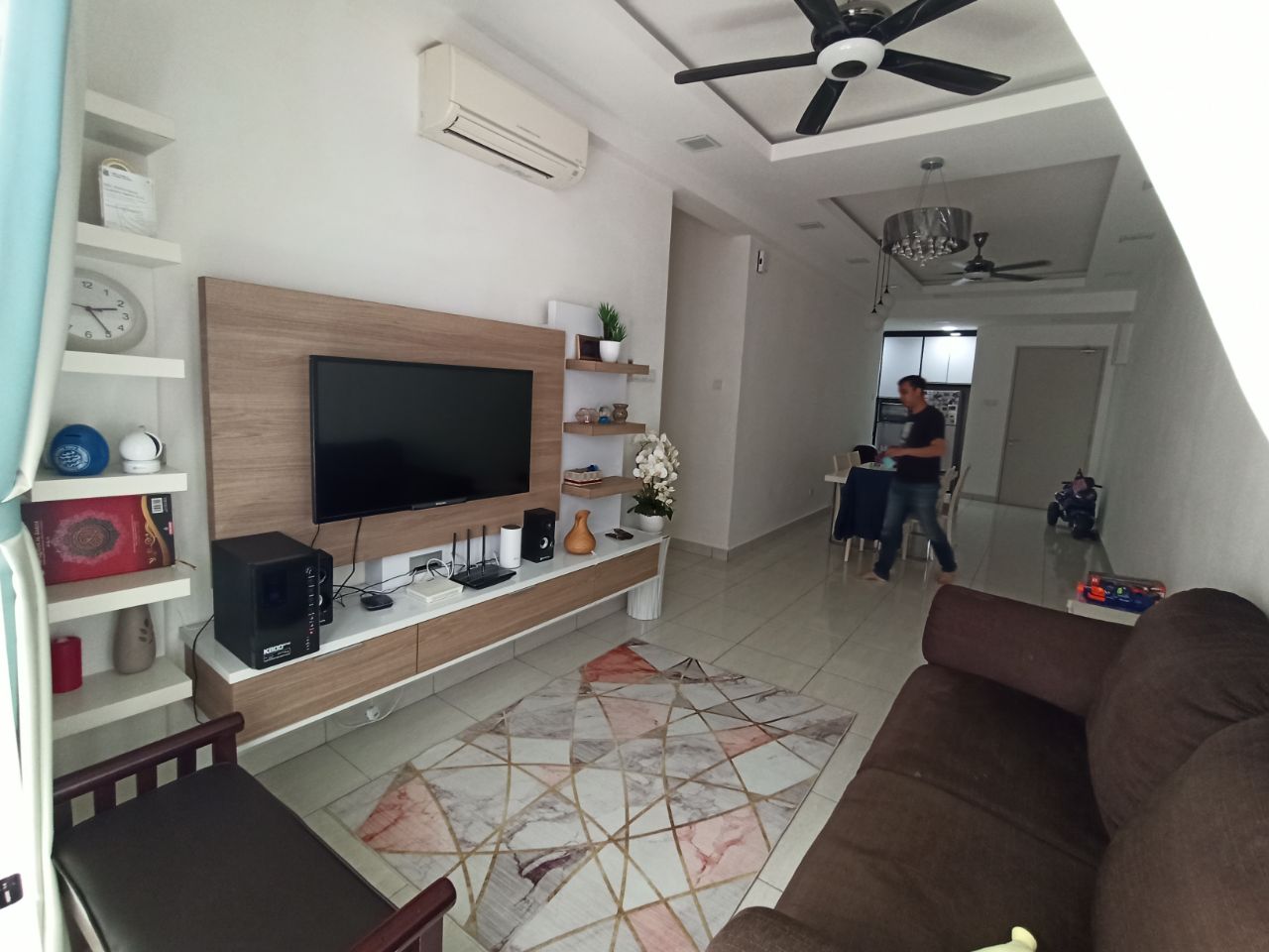 BLOCK F, CONDO,BDR SAUJANA PUTRA,FULL FURNISHED