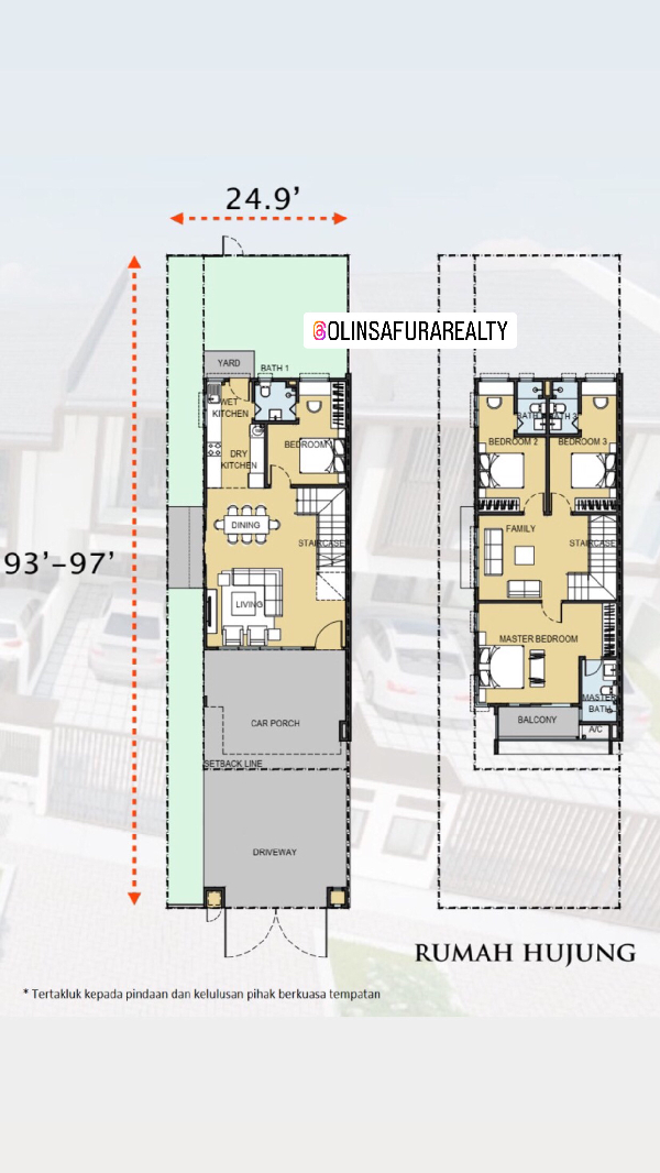Double Storey Projek Landed Jenderam Salak Tinggi - photo 5