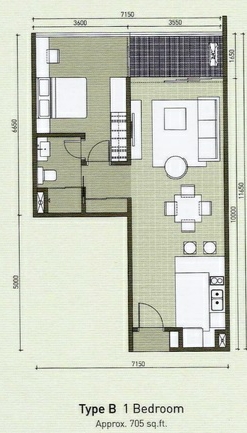 The element 1bedroom fully - photo 6