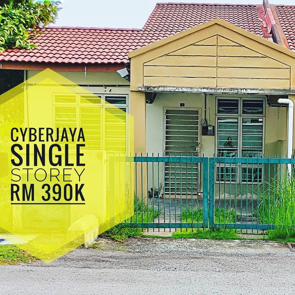 single storey cyberjaya for sell