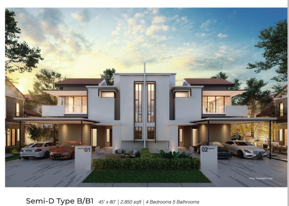 SEMI D 2 STOREY DILLENIA BUKIT BANDARAYA SHAH ALAM