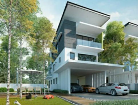 3 Storey Semi D Sierra Hijauan