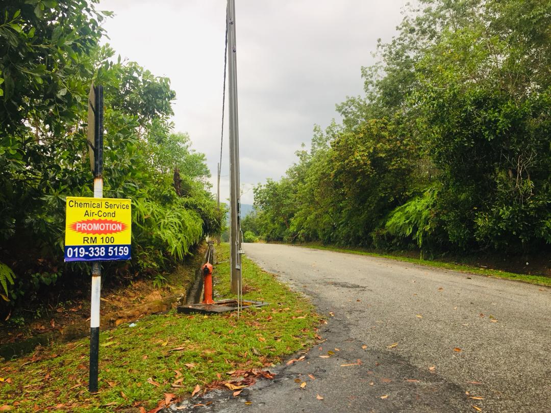 Tanah Corner Lot 6092 sqft Mahkota Hill Lenggeng
