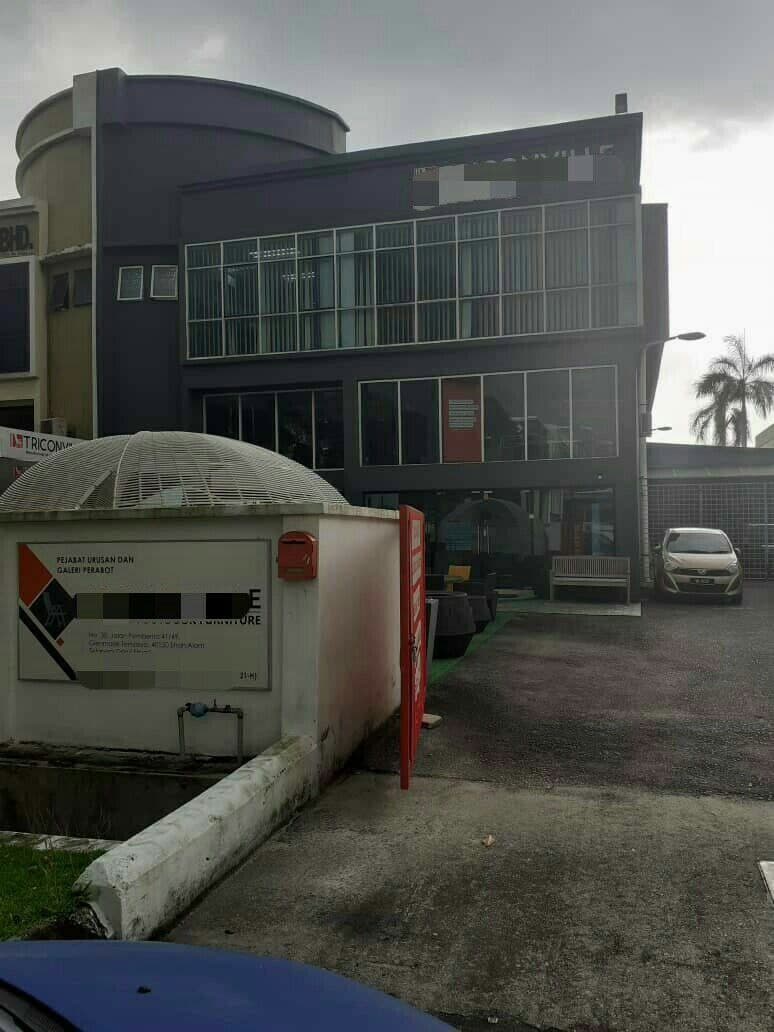 3 Storey Semi D Factory Glenmarie Shah Alam