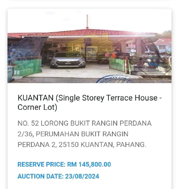 Saya ada satu rumah lelong di Bukit Rangin yang murah 85k dibawah harga pasaran - photo 4