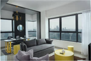 LANDED LAYOUT   Big LUXURY Condo 3R3B 1400sf 15Min - photo 2