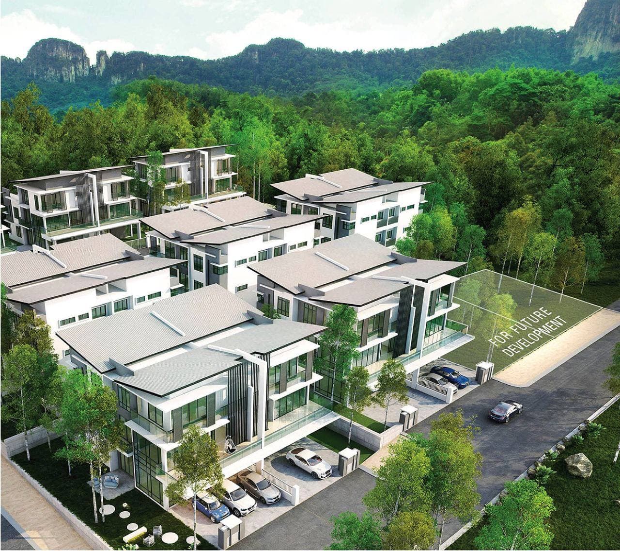 BRAND NEW Three Storey Semi D Taman Melawati