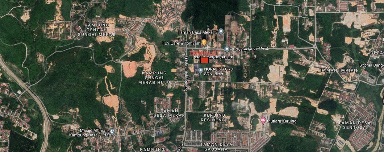 CORNER LOT Bungalow Land Sungai Merab Kajang - photo 3