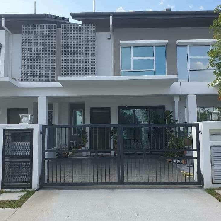Double storey house rimbayu telok panglima garang