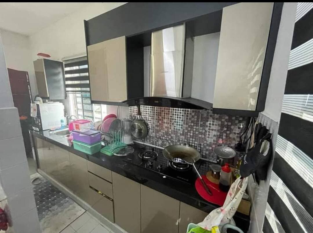 End lot rumah setingkat setengah rawang - photo 7