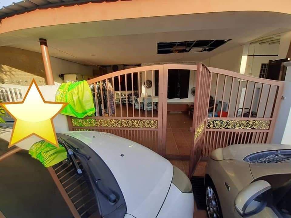 Renovated and extended single storey kota cheras