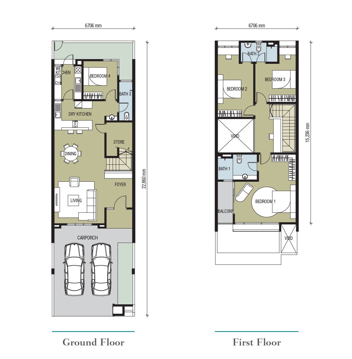 FREEHOLD 2 Storey Tropicana Heights Kajang - photo 12