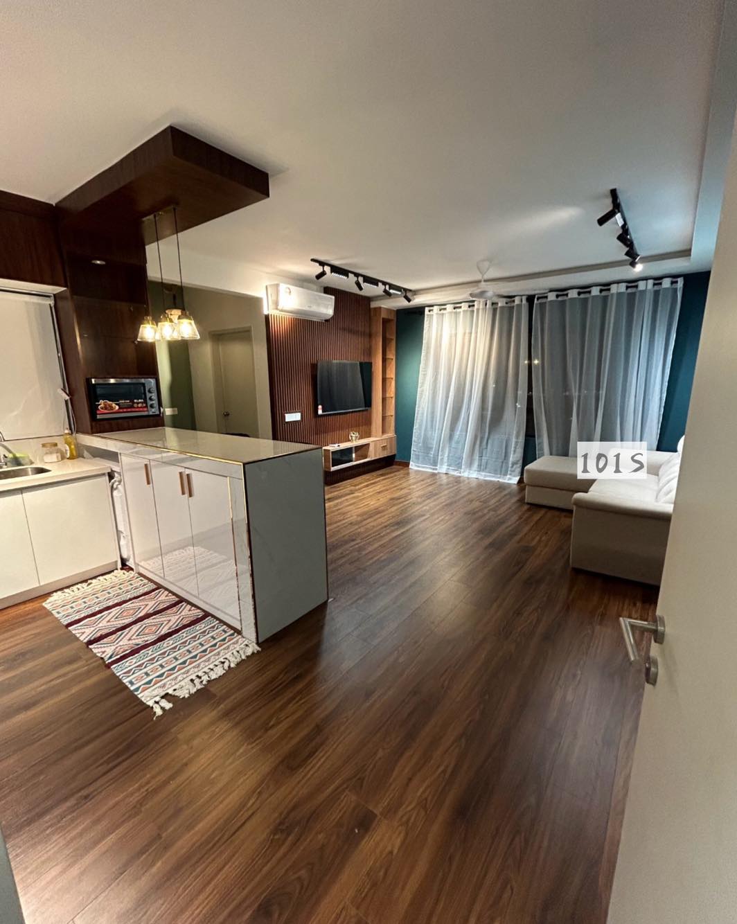 Duduk seruang service apartment - photo 3