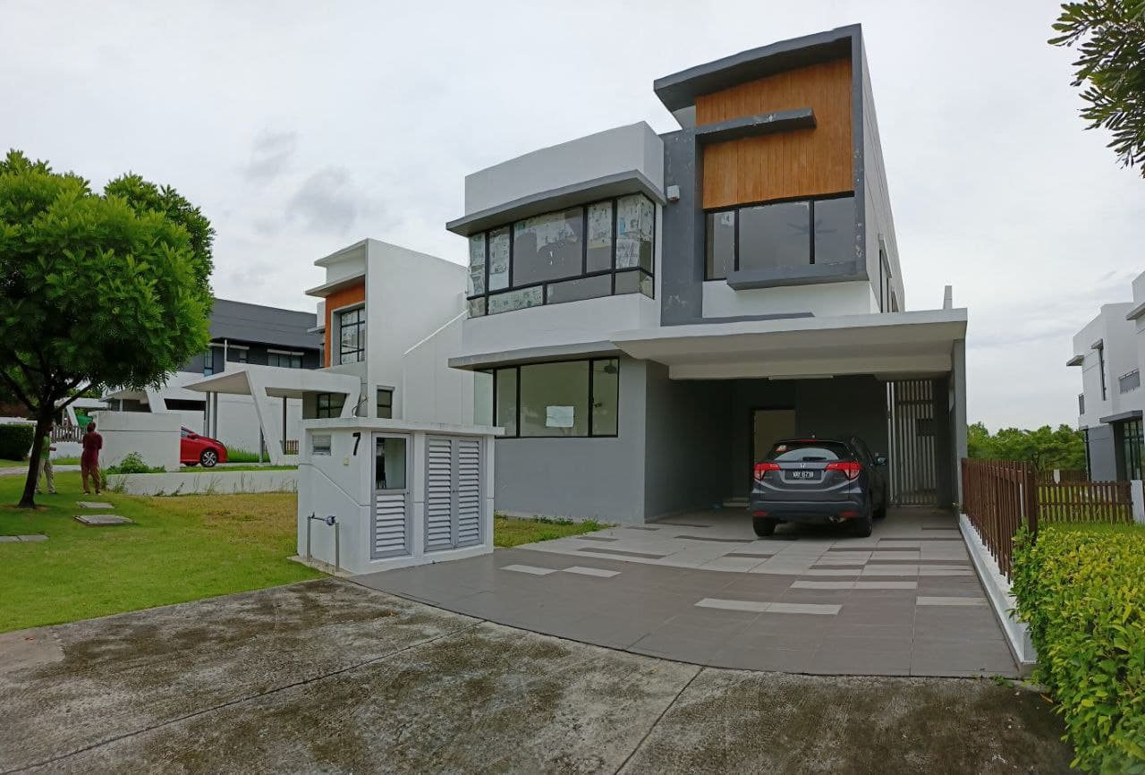 Zero Lot Bungalow Double Storey Bungalow Setia Eco