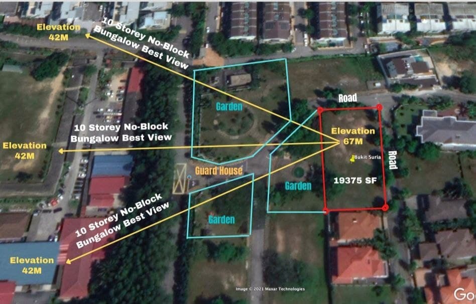 Bukit Suria Bungalow Village Garden Land, Bandar S
