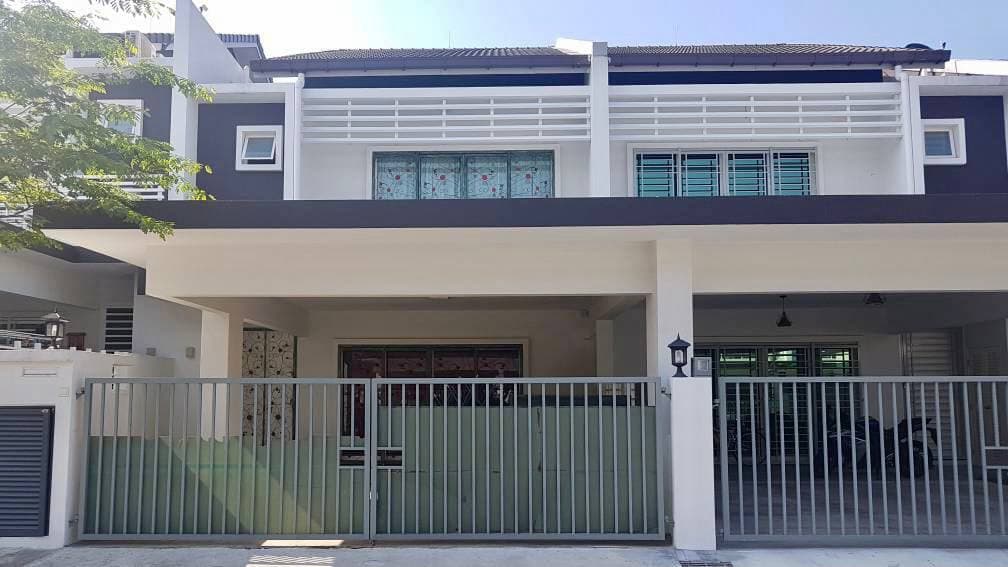 Partly furnished double storey laman azalea nilai