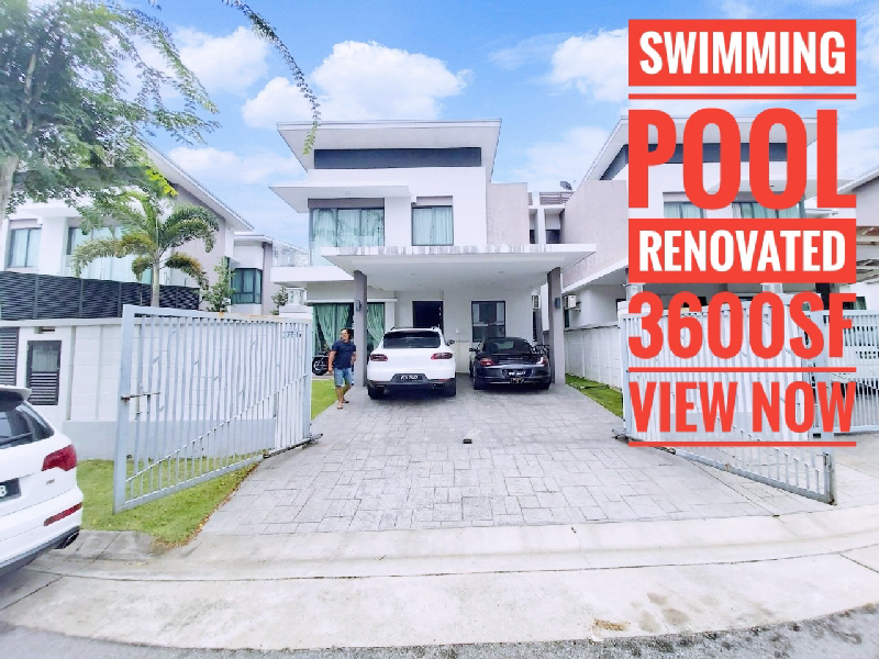 Fully Renovated 2sty SEMI-D at Aviva Green Seremban 2