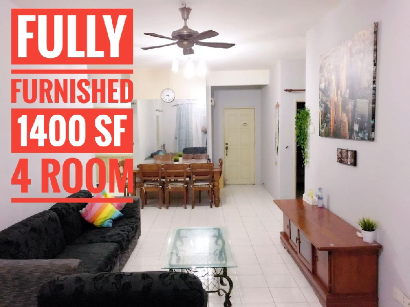 FULLY FURNISHED Condo PV5 at Taman Melati, Setapak