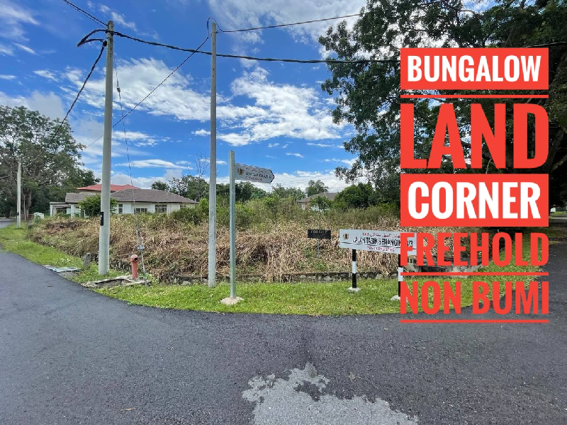 CORNER LOT Bungalow Land at Mahkota Hills near Semenyih