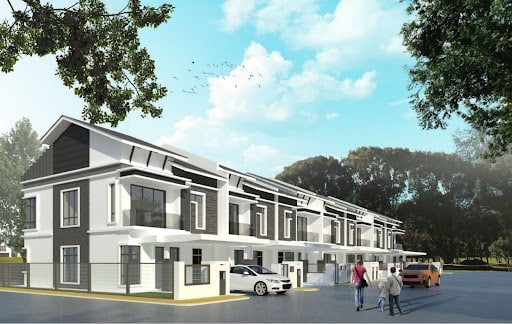 2 Storey Terrace, Pinggiran Rimbayu, Jalan Kebun