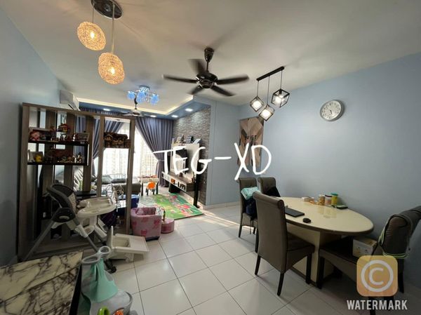 RM350K SERI PINANG APARTMENT 3R2B FULLY RENOVATED - photo 4