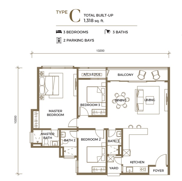 The Tropika Bukit Jalil in Condominium - photo 3