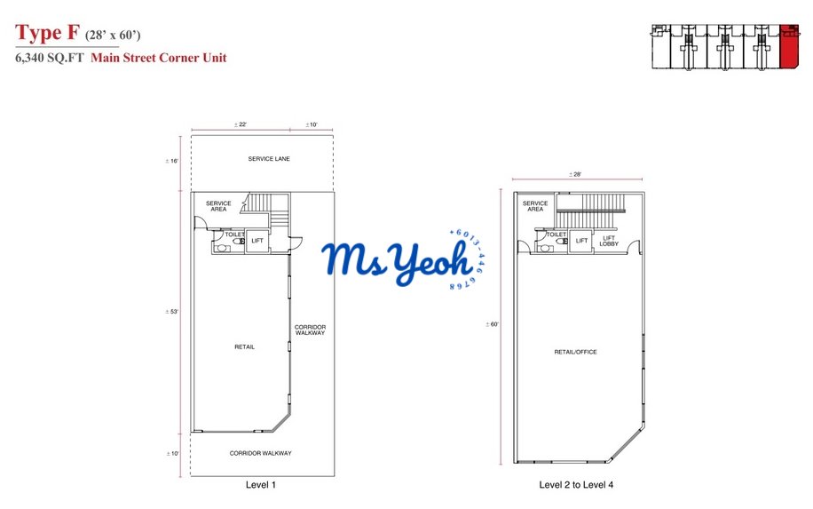 Vervea 6340 sqft Corner Whole Unit - photo 3