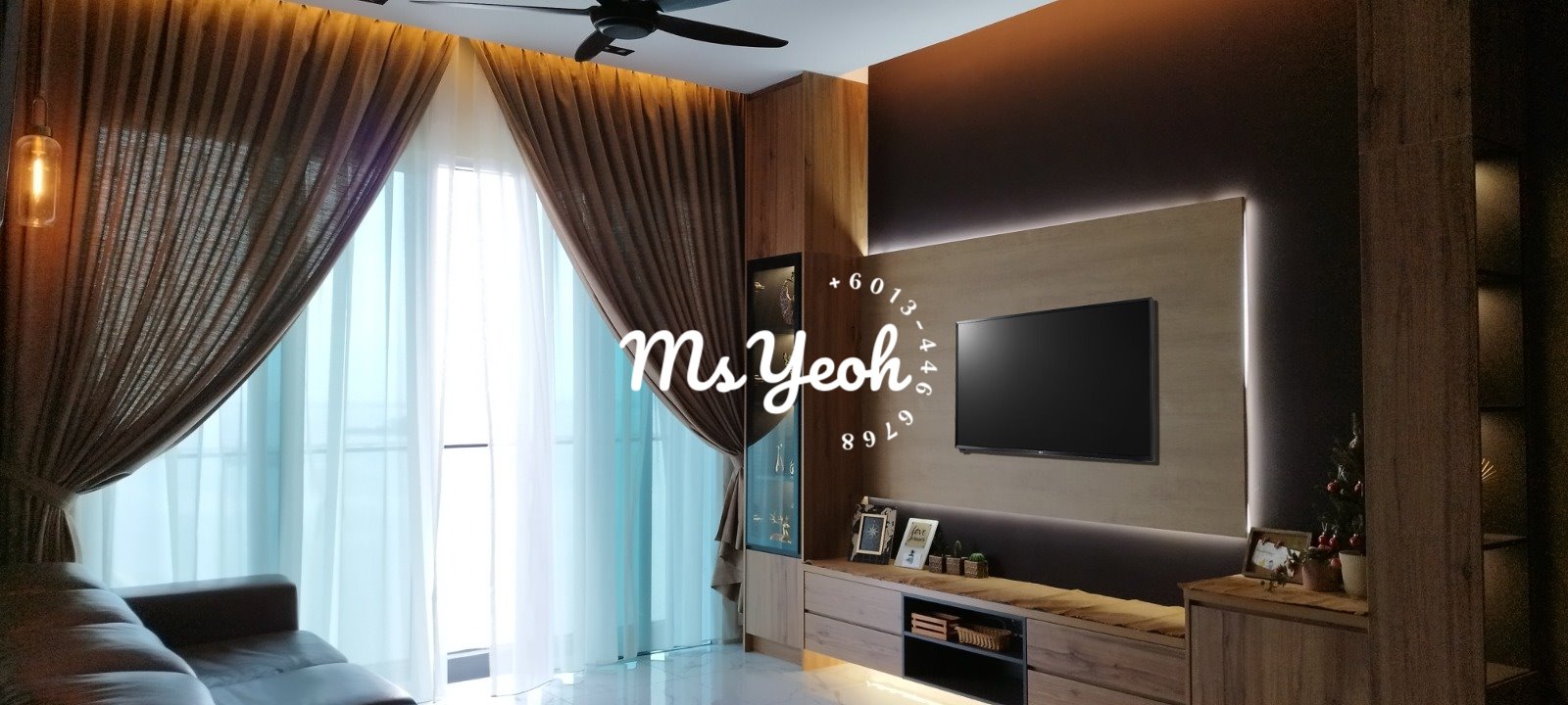 QuayWest Residence Tower B 1300sf Fully Furnished - photo 3