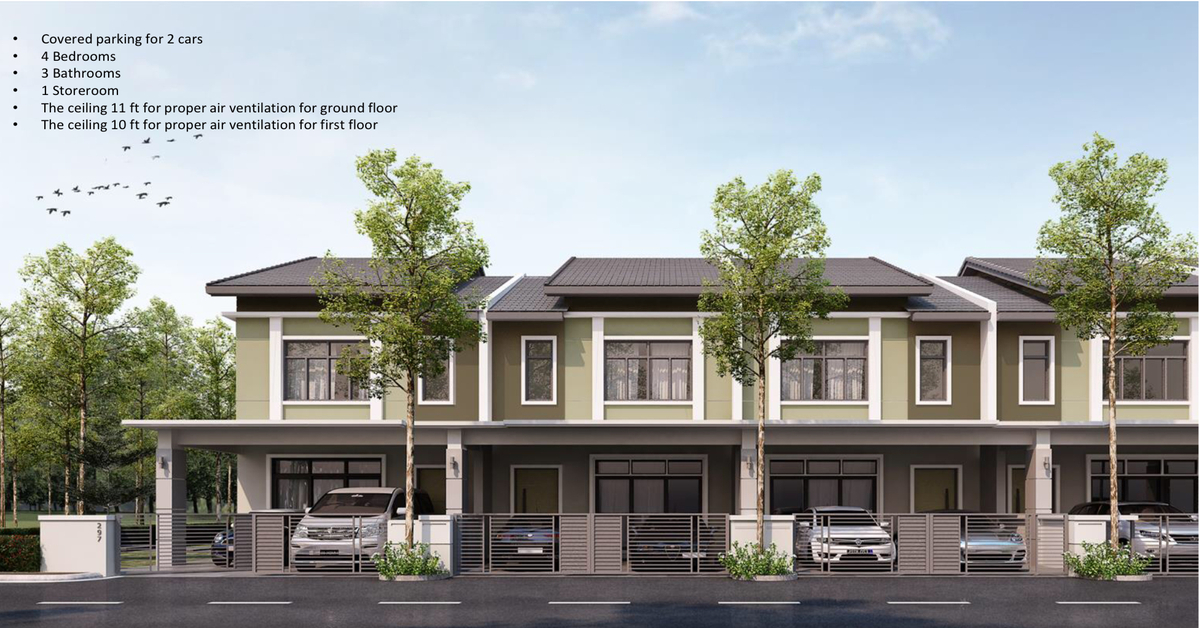Double Storey House Bandar Darulaman Jitra Kedah - photo 3