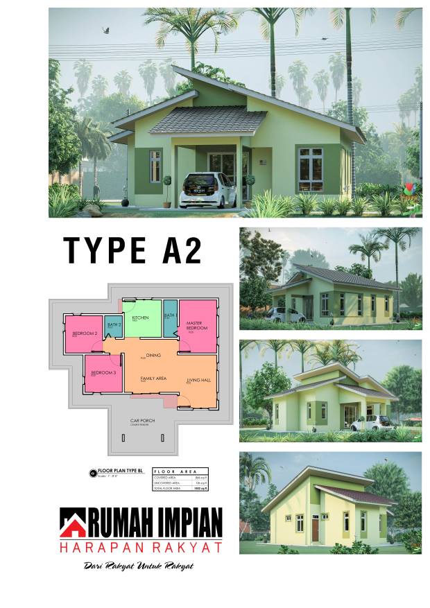 Banglo murah Kandis Bachok Kelantan - photo 4