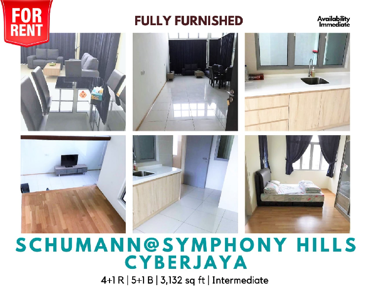 FULLY FURNISHED Schubert Symphony Hills Cyberjaya