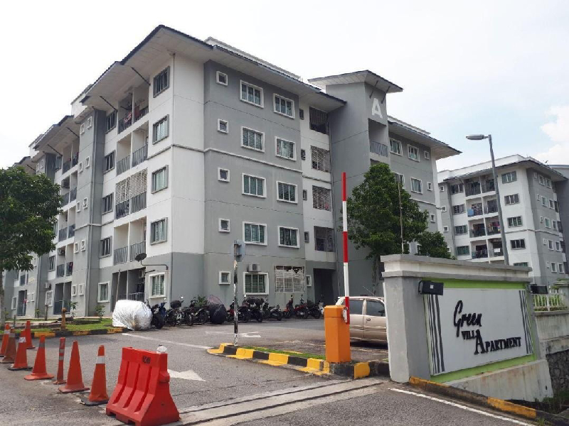 CORNER UNIT Green Villa Apartmnt Sg Tangkas Kajang