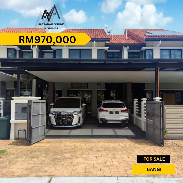 FACING OPEN 2 Storey Superlink Iltizam Alam Sari Bangi