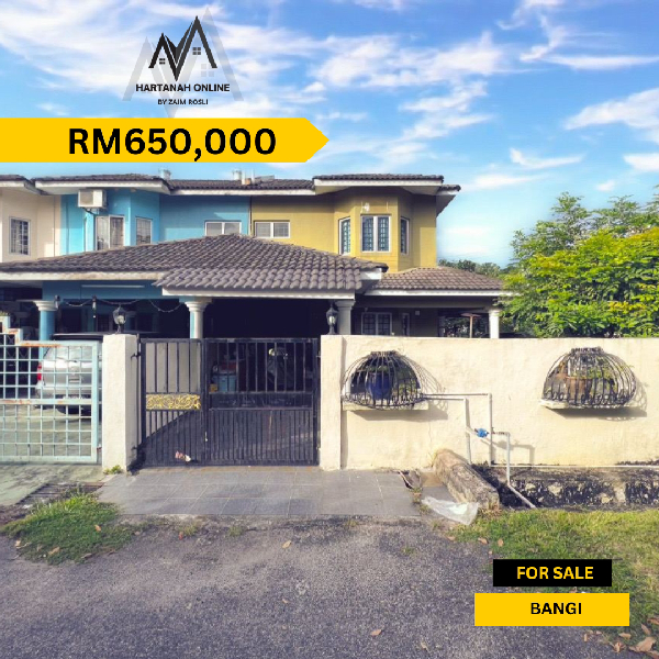 CORNER LOT 2 Storey Terrace House Seksyen 5 Bandar Baru Bangi