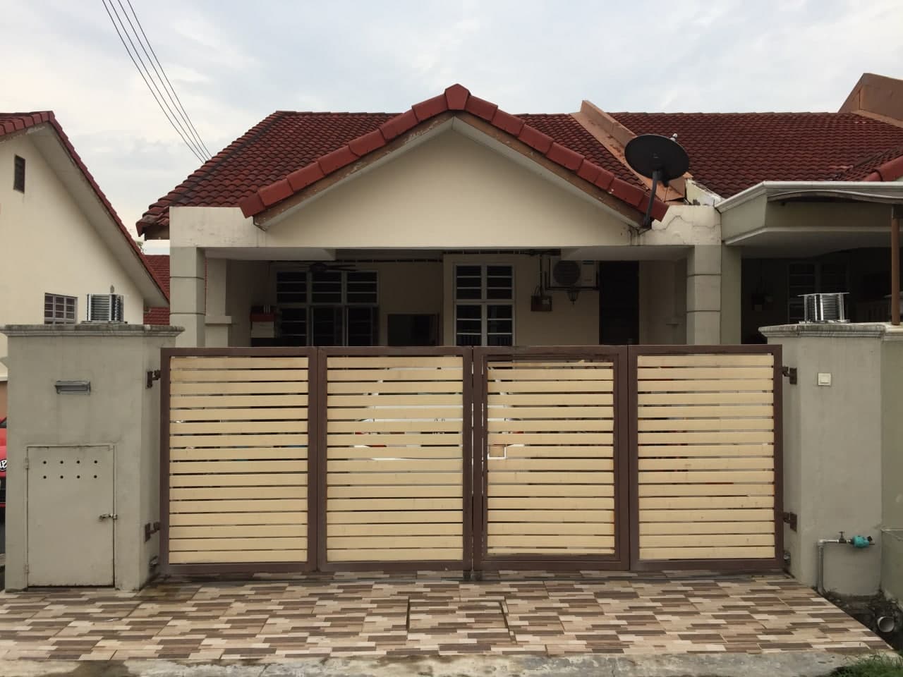 Single Sty Terrace House End Lot, Taman Dato Deman