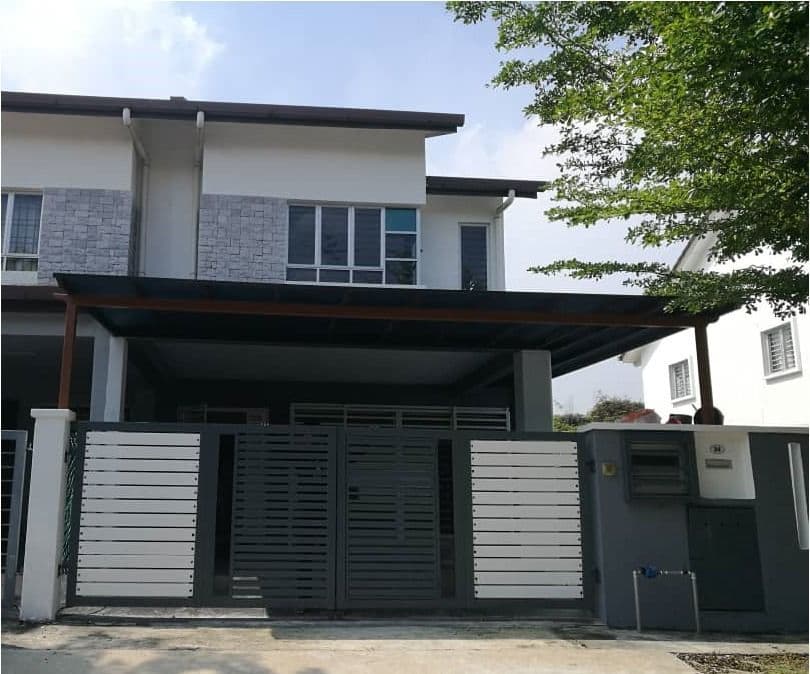 End Lot 2 Storey Bandar Nusa Rhu Shah Alam