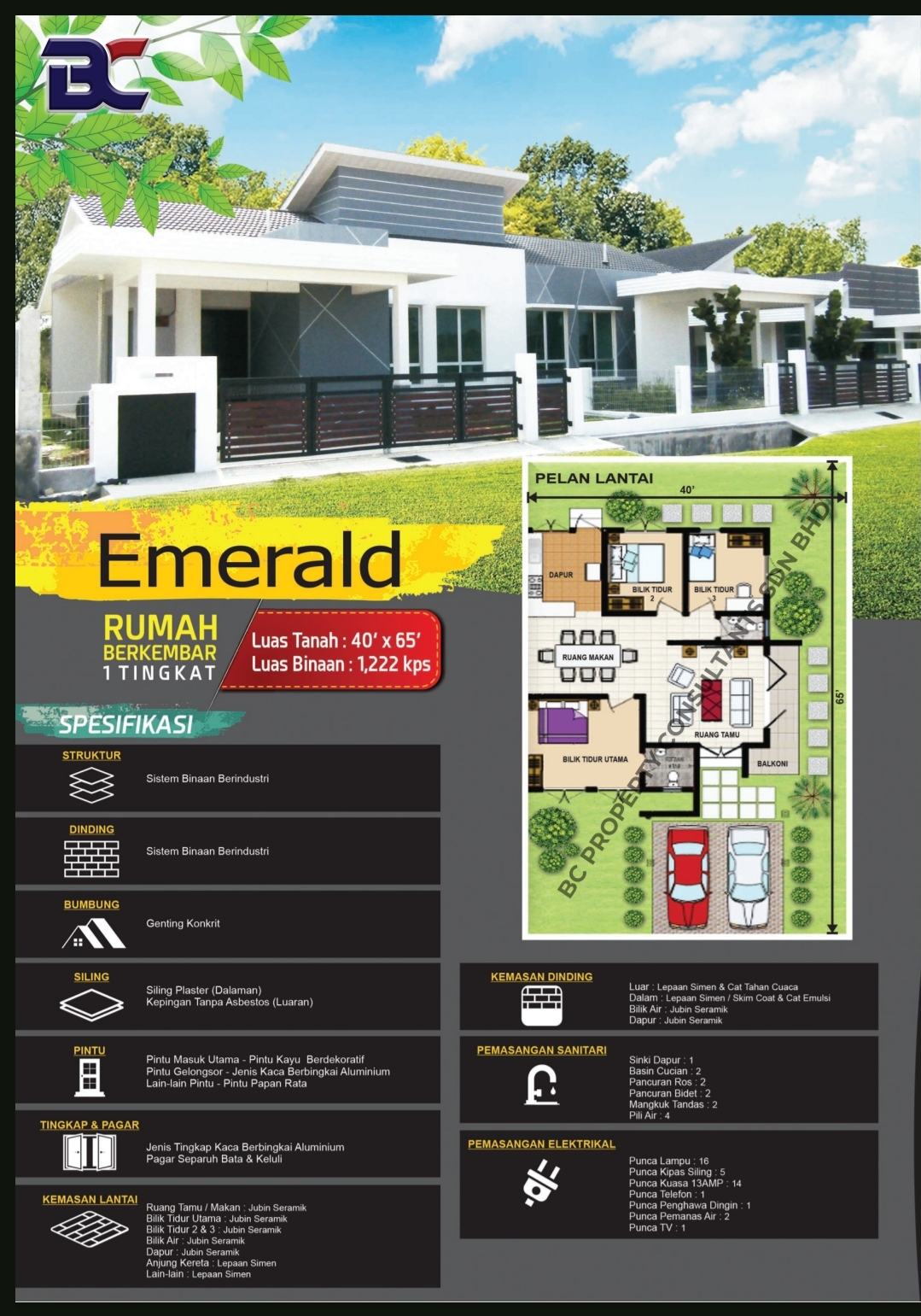 Chemor Villa Idaman, Sungai Siput, Ipoh, Semi-D - photo 11